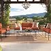 Fiore Ottoman with Cushion - Softly Elegant Brick Wheat - Frontgate, Softly Elegant Brick Wheat,Patio Furniture