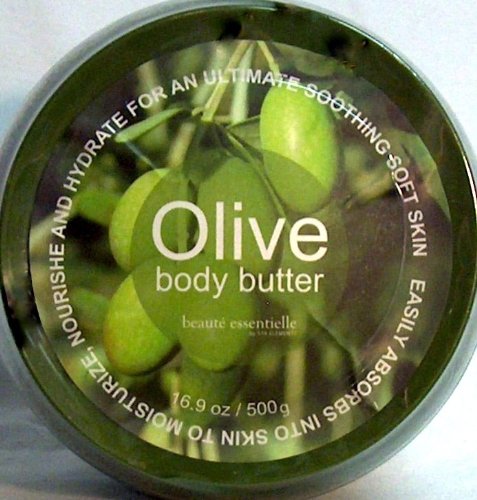 OLIVE BODY BUTTER by STA ELEMENTS, 16.9 oz./500g