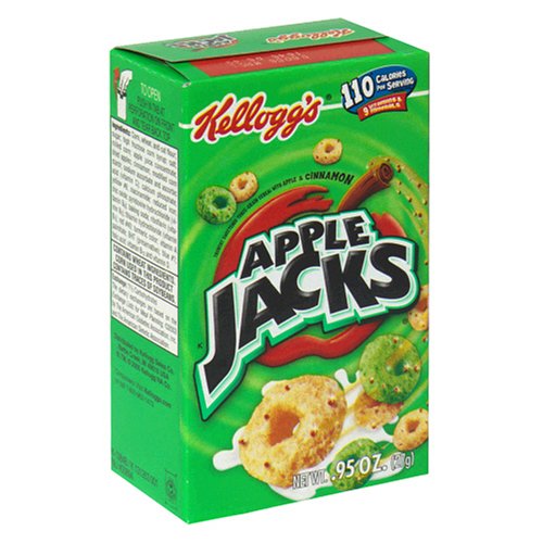 Kellogg's Apple Jack Individuals, 0.95-Ounce Boxes (Pack of 70) by Kellogg's