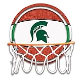 Michigan State Spartans Neon Basketball Hoop Light