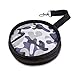 Charm Pets Travel Foldable Dual Food & Water Waterproof Bowl For Cats & Dog
