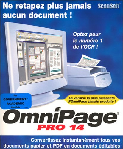 OmniPage Pro 14 Standard, Version Education