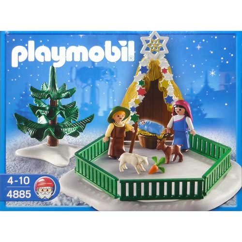 【Amazonの商品情報へ】プレイモービル playmobil クリスマス キリスト誕生劇 4885