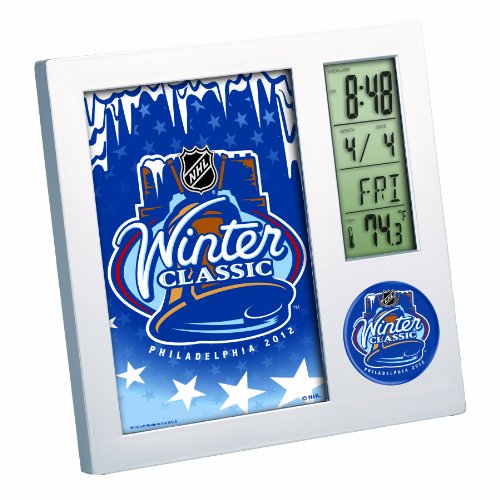 NHL 2012 Winter Classic Digital Desk Clock