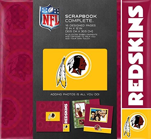 CR Gibson Tapestry Complete Scrapbook Kit, Washington Redskins