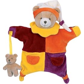 Doudou et Compagnie PUP1619 25cm Bear and Little Bear Puppet