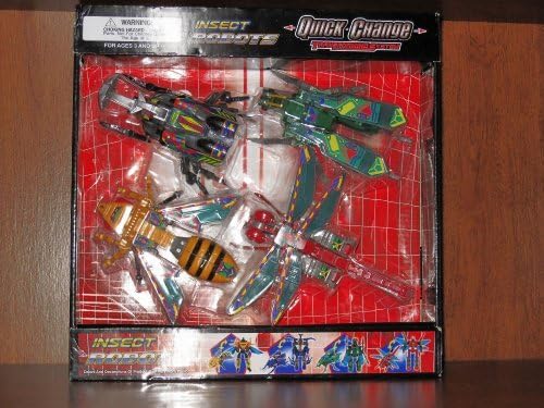 Insect Robots Quick Change Changeable Robots