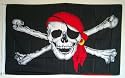 Piraten Flagge 150x90 Polyester stabile Hissflagge #1