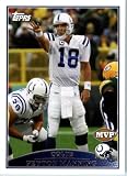 2009 Topps #321 Peyton Manning MVP - Indianapolis Colts (NFL MVP)(Football Cards)