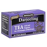 Bigelow Darjeeling Blend Tea, 20-Count Boxes (Pack of 6)