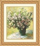 Vasa di Malva (Vase of Flowers) by Claude Monet