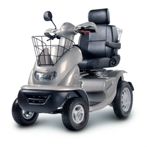 Afikim Breeze 4-Wheel Scooter - Single Seat w/ Golf Wheels and 2 Batteries - FT4W009FT4W022