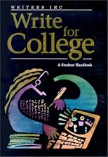 Write for College: A Students Handbook