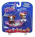 Littlest Pet Shop Pet Pairs Figures 2 Boxers with Basket