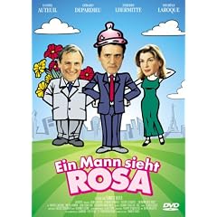 Ein Mann sieht rosa