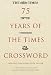 Books : 75 Years of 'The Times' Crossword