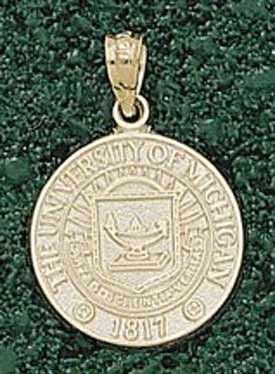 Anderson Jewelry Michigan Wolverines Seal Gold Charm