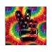 Flag Of Peace Fabric Tapestry Wall Hanging, $5.00 Same Day Shipping Any Size Order!