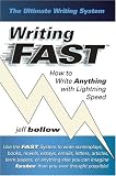 Writing FAST: How to Write Anything with Lightning Speed