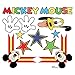 Mickey Mouse Rub-On 3-pc. Wall Art Set