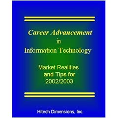 Career Advancement in Information Technology (IT): Market Realities and Tips for 2002/2003