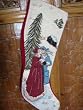 Gorgeous Handmade Christmas Wool Needlepoint Stocking G