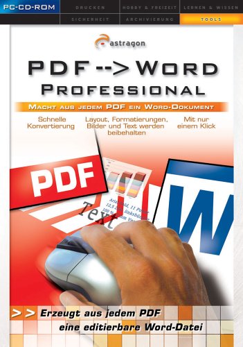 Der PDF- Word Professional, CD-ROM