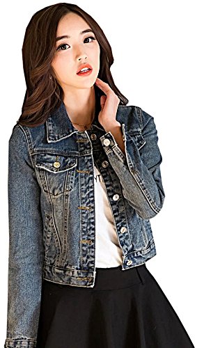 ジャケット Gジャン ジャンバー デニム ストーンウォッシュ カジュアル キュート エレガンス レディース 冬物 春物 可愛いスカーフ付き R690