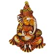 Ganesh Terra-cotta Wall Hanging