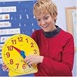 Learning Resources Big Time 12-Hour Demonstration Clock