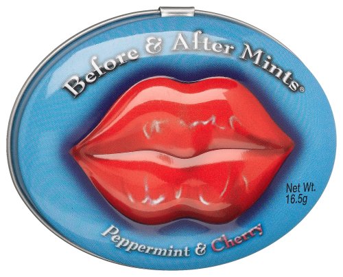 Before & After Mints, Peppermint & Cherry Sugar Free Mints, 0.6-Ounce Tins (Pack... by Sugar-Free Candy