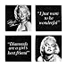 Marilyn MonroeTM 4 pc. Wood Tile Magnet Set