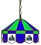 Imperial Minnesota Timberwolves Licensed 16-Inch Diameter Stained Glass Pub Light