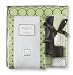SwaddleDesigns Receiving Gift Set - Lime with Brown Mod Circles