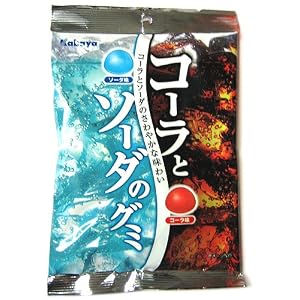 Cola and Soda Gummy Soft Candy (Japanese Imported)
