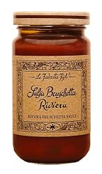 Italian La Favorita Bruschetta rustic classic sauce for toasted bread 6.2 oz jar