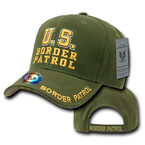 Law And Order Cap-U.S. BORDER PATROL- Olive W35S55E