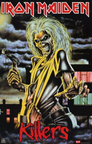 Iron Maiden (Killers) Framed Music Poster Print - 24