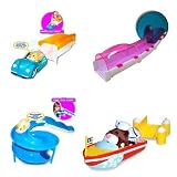 Zhu Zhu Pets Add On Hamster Wheel - Ramp and Slide - Garage and Boat Add On Deluxe Bundle