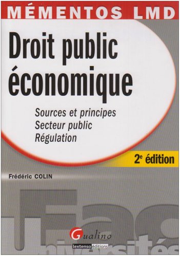 Droit public économique