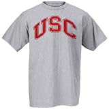 USC Trojans Ash Arch Logo T-shirt