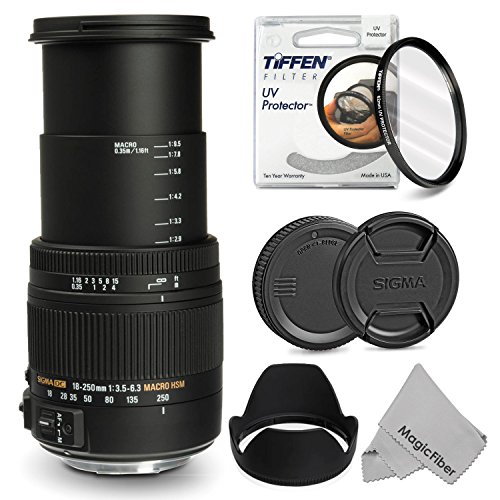 Sigma 18250mm f3.56.3 DC Macro OS HSM Telephoto Zoom Lens for Nikon