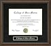 College of San Mateo (CSM) Diploma Frame