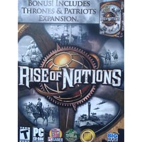 PC Game Real-Time Strategy Thrones & Patriots Expansion {WIN 98/ME/2000/XP/Vista}