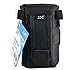 JJC DLP-3 Deluxe Lens Pouch Compatible with Canon Zoom Lens EF 100-300mm 1:4.5-5.6 / Nikon AF NIKKOR 70-300mm 1:4-5.6G and More