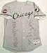 2005 Chicago White Sox Team Autographed Majestic Athletic Baseball Jersey with Don't Stop Believin