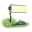 Franklin Elite 4-Player Badminton Set