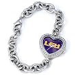 LSU Fighting Tigers Gametime Heart Bracelet/Watch