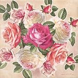 Saponificio Artigianale Fiorentino Rose Bouquet Soap Set From Italy