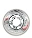 Rollen-Set Freeway 78 mm mit Lagern und Spacern - 78mm / ABEC 7 / Alu-Spacer